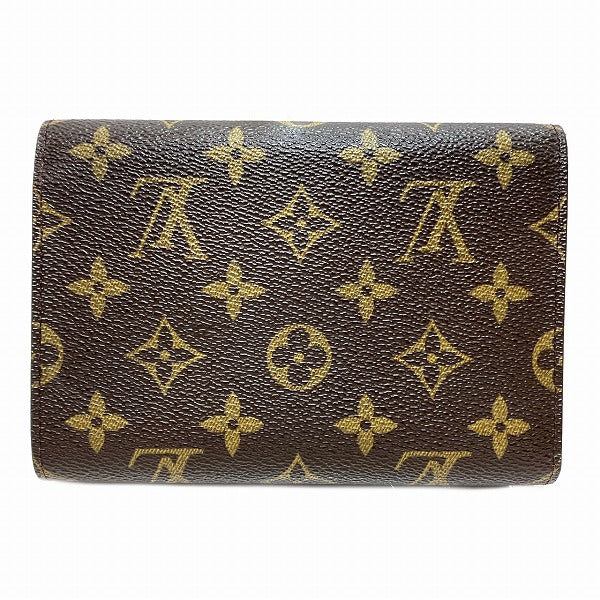 Louis Vuitton Monogram Portefeuille Tresor Wallet M61202 in Good Condition