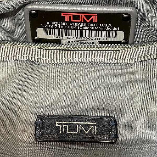 Tumi Bermuda Voyager City Briefcase Nylon Leather 0481766INDE