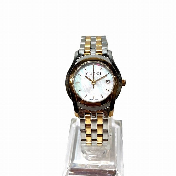 Gucci 5500L Quartz Shell Dial Ladies Watch in Good Condition