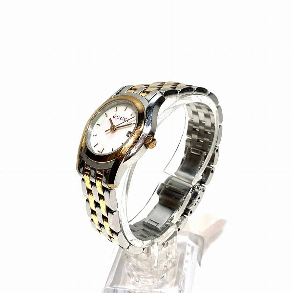 Gucci 5500L Quartz Shell Dial Ladies Watch