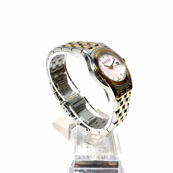 Gucci 5500L Quartz Shell Dial Ladies Watch