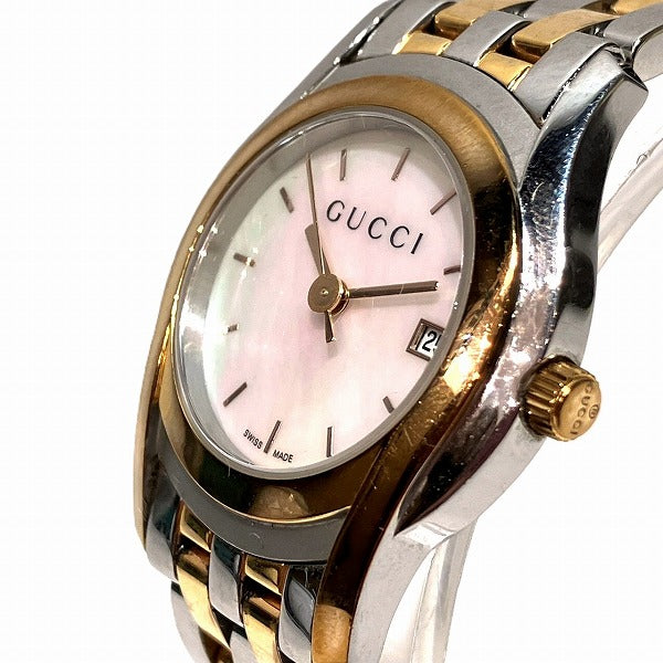 Gucci 5500L Quartz Shell Dial Ladies Watch