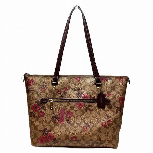 Coach Victorian Floral Print Gallery Tote Bag F88876