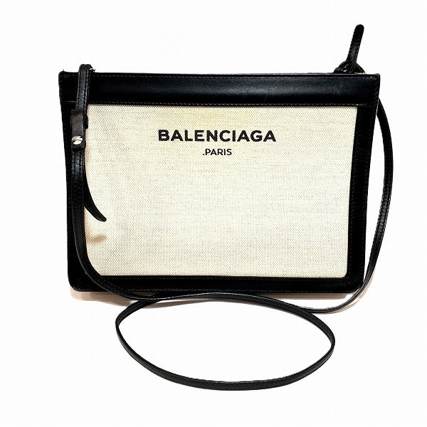 Balenciaga Navy Pochette Shoulder Bag 339937