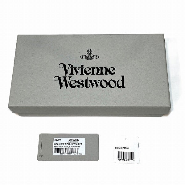 Vivienne Westwood Meri Zip Round Wallet 51050022 in Pristine Condition