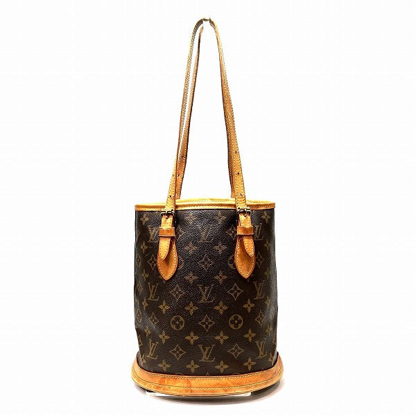 Louis Vuitton Monogram Petit Bucket Tote Bag M42238