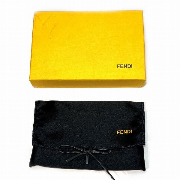 Fendi Zucca Canvas Coin Case Unisex