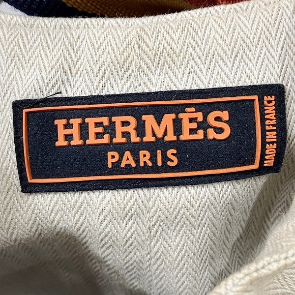 Hermes Cavalier Canvas Shoulder Bag in Good Condition