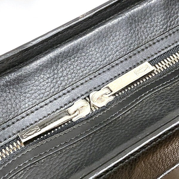 Cartier Calf Leather Briefcase Business Bag