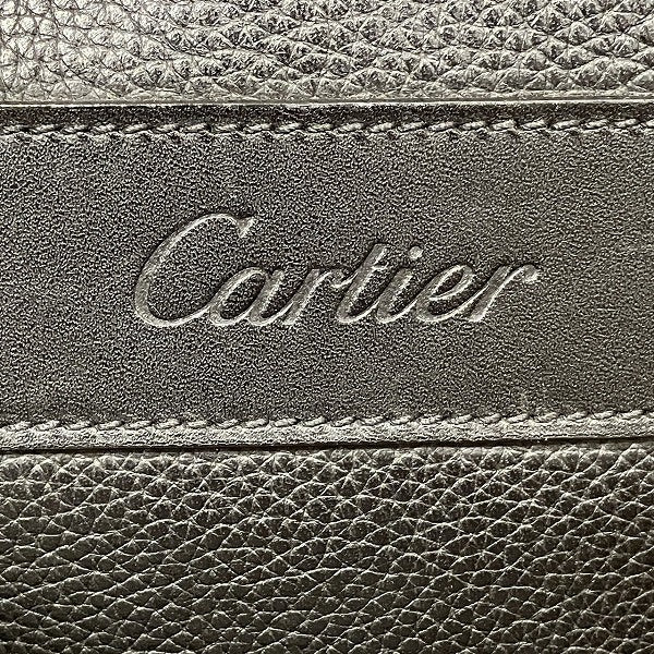 Cartier Calf Leather Briefcase Business Bag