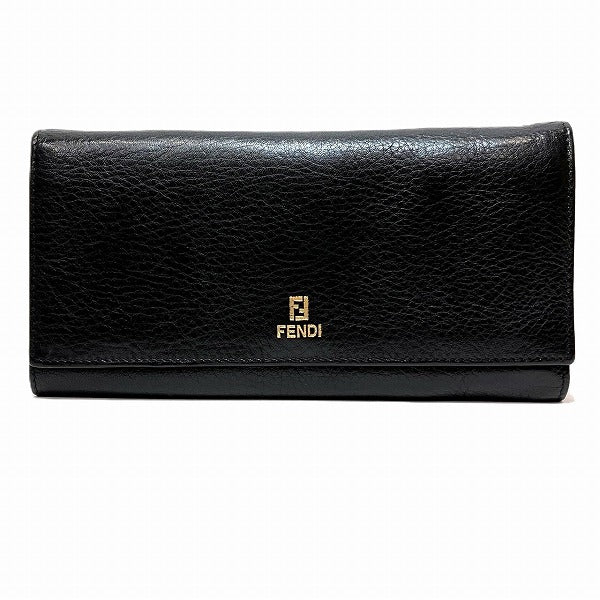 Fendi Leather Trifold Long Wallet 2804-8M0065