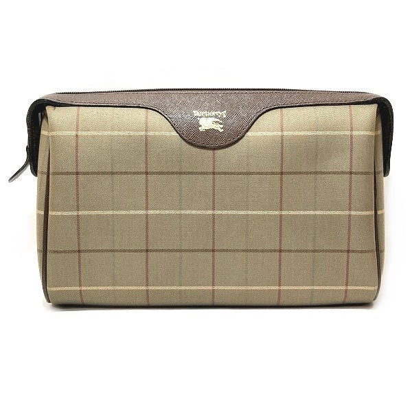 Burberry Canvas Clutch Bag Unisex