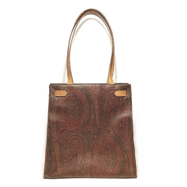 Etro Paisley Tote Bag PVC Leather