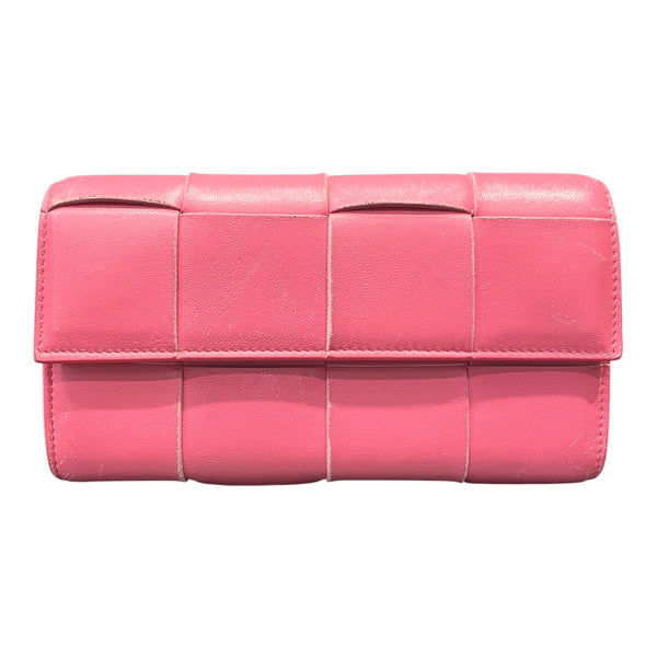 Bottega Veneta Cassette Leather Long Wallet