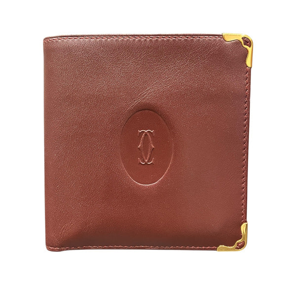 Cartier Must de Cartier Calf Leather Bifold Wallet