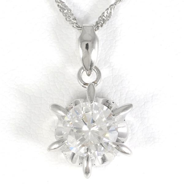 PT900 PT850 Platinum Diamond Necklace