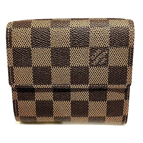 Louis Vuitton Damier Elise Trifold Wallet N61654 in Pristine Condition