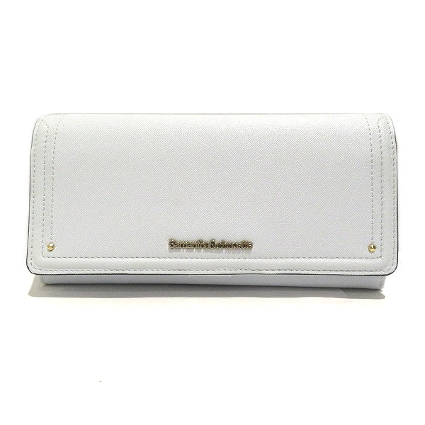 Samantha Thavasa Light Blue Long Wallet for Women in Good Condition