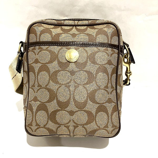 Coach Heritage Signature Shoulder Bag 11359 in Good Condition