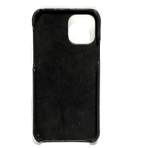 Balenciaga Leather iPhone Case 12Pro Black in Good Condition