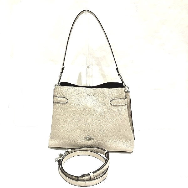 Coach Leather Hannah 2WAY Shoulder Bag CH194 in Great Condition