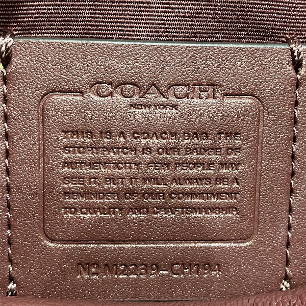 Coach Leather Hannah 2WAY Shoulder Bag CH194 in Great Condition