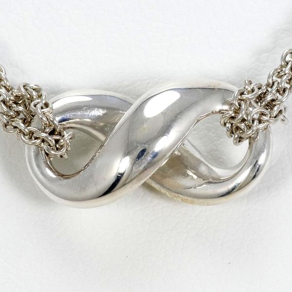 Tiffany Infinity Silver Necklace in Pristine Condition