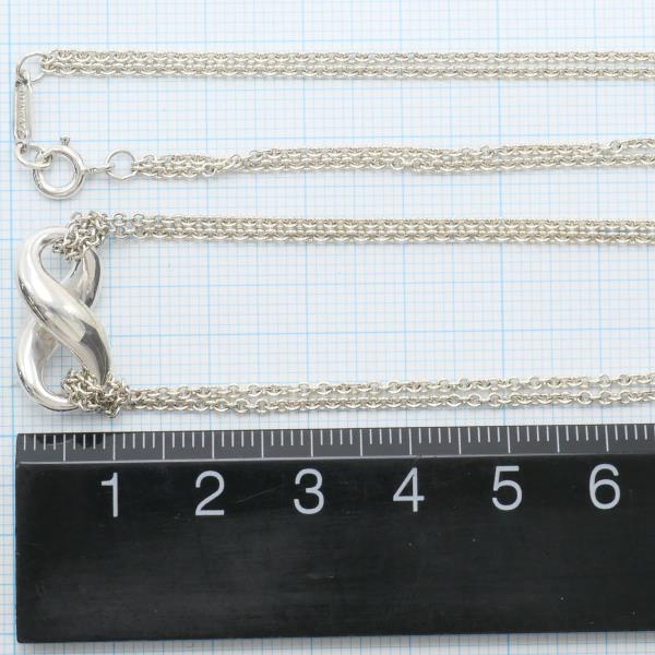 Tiffany Infinity Silver Necklace in Pristine Condition