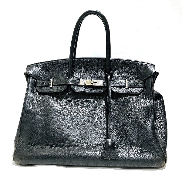 Hermes Birkin 35 Leather Handbag