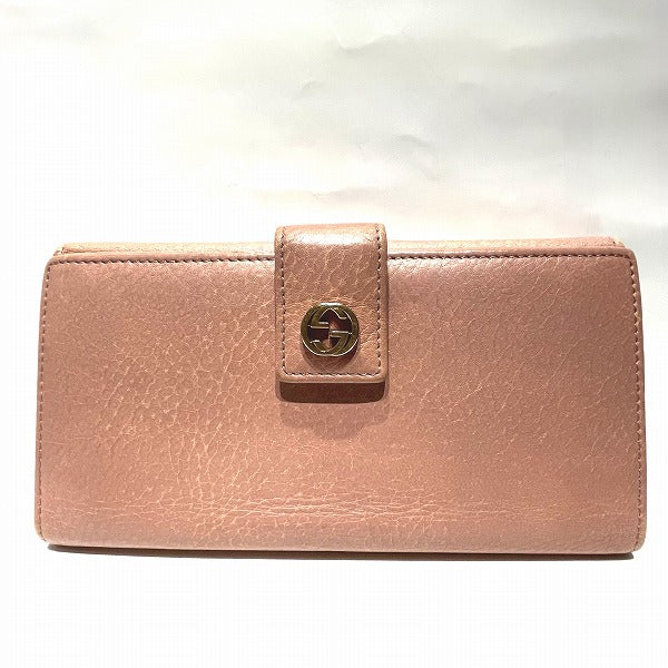 Gucci Interlocking Leather Long Wallet 337335