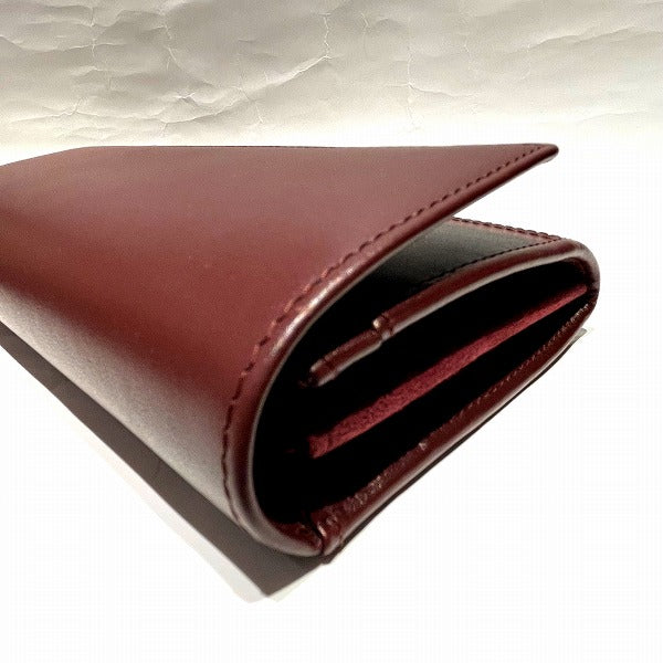 Cartier Leather Long Wallet in Good Condition