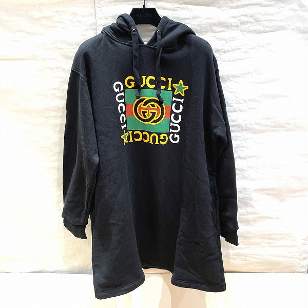 Gucci GG Logo Pullover Hoodie 610144 in Good Condition