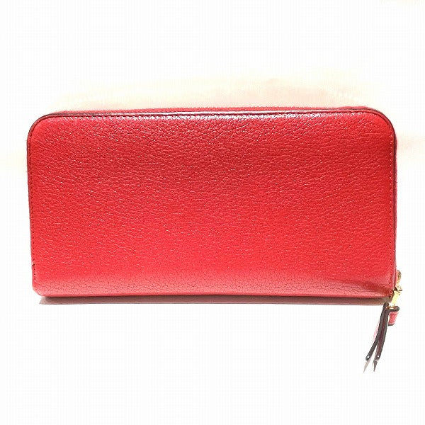 Miu Miu Leather Long Wallet 5ML506 in Good Condition