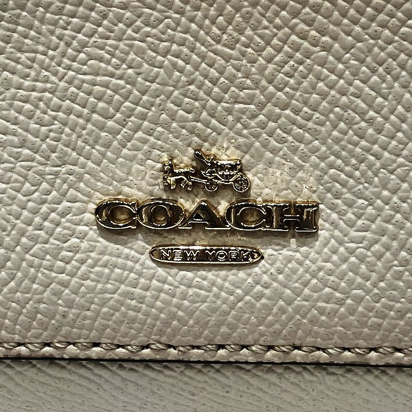 Coach Leather Zip Around Long Wallet F54007