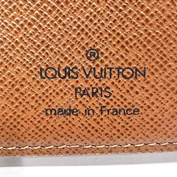 Louis Vuitton Monogram Portefeuille Zip Wallet M61207 in Good Condition