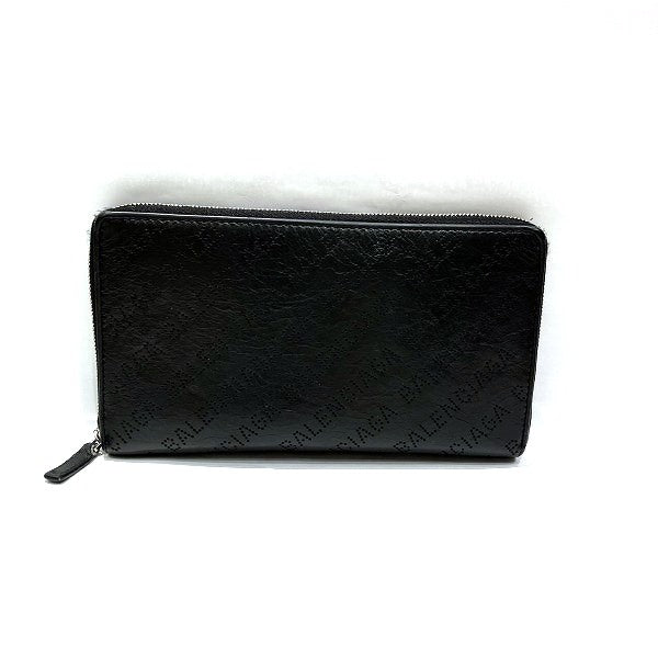 Balenciaga Leather Continental Wallet 594317