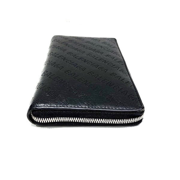 Balenciaga Leather Continental Wallet 594317