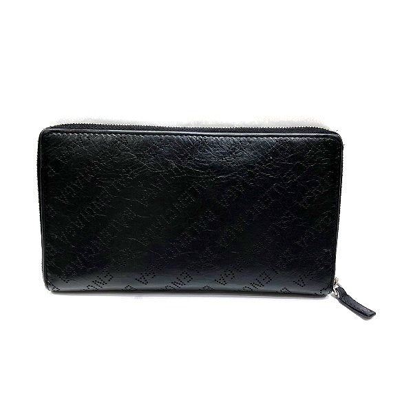 Balenciaga Leather Continental Wallet 594317