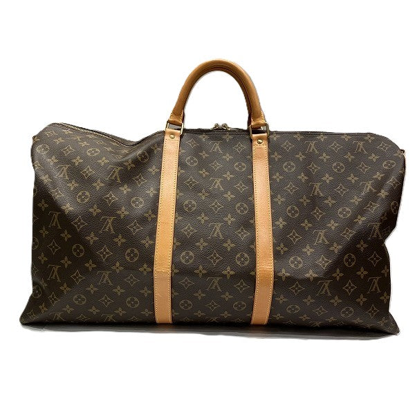 Louis Vuitton Monogram Keepall Bandouliere 60 M41412 Travel Bag in Good Condition