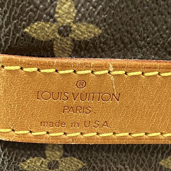 Louis Vuitton Monogram Keepall Bandouliere 60 M41412 Travel Bag in Good Condition