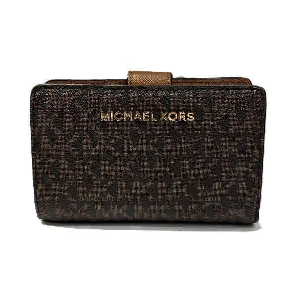 Michael Kors PVC Leather Bifold Wallet