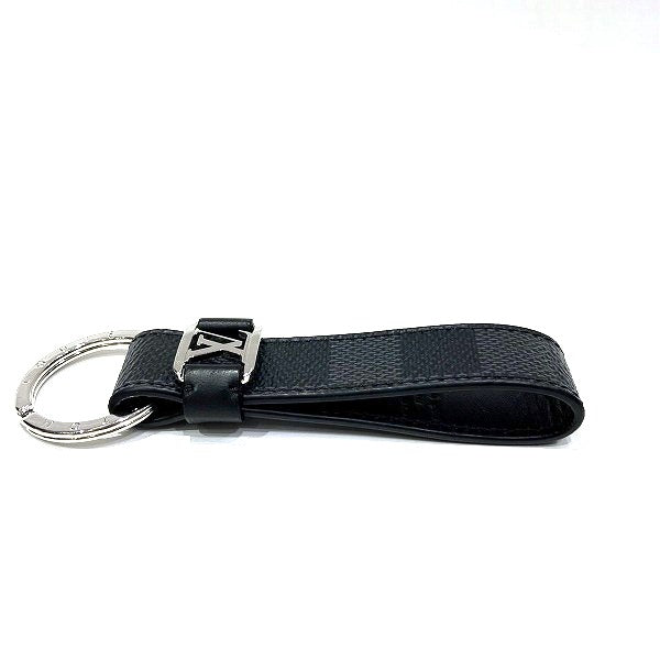 Louis Vuitton Damier Graphite Key Holder M62706 in Good Condition