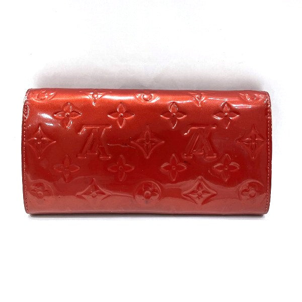 Louis Vuitton Vernis Sarah Long Wallet M91739 in Fair Condition