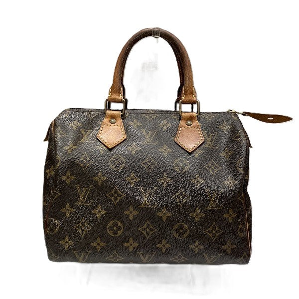 Louis Vuitton Monogram Speedy 25 Handbag M41528 in Fair Condition