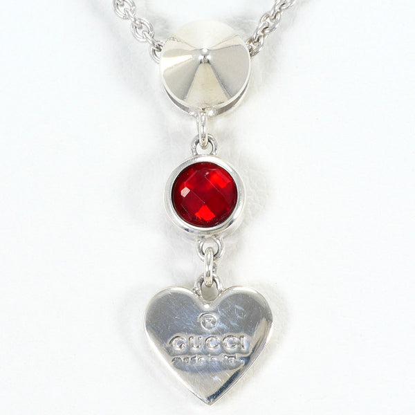Gucci Silver925 Red Topaz Necklace