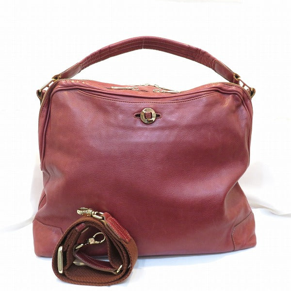 Aniary Leather Handbag for Men in Fair Condition