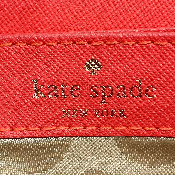 Kate Spade Cow Leather Long Wallet PWRU4530 in Good Condition