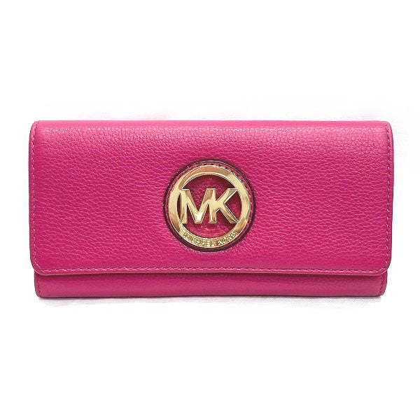 Michael Kors Pink Leather Wallet 35F0GFTE1L