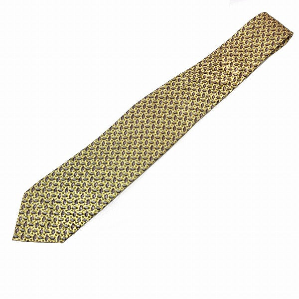 Bvlgari Silk Sette Pieghe Tie in Good Condition