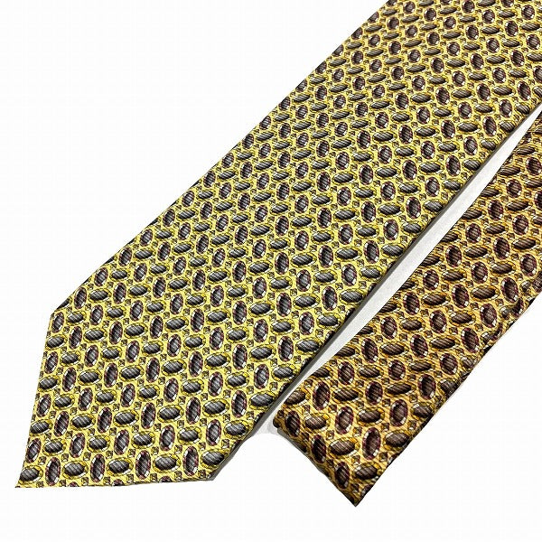 Bvlgari Silk Sette Pieghe Tie